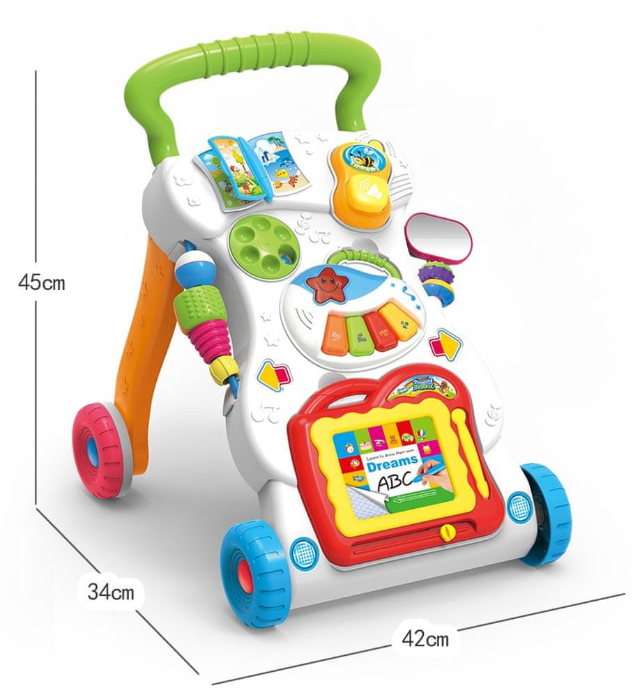Multifunkční interaktivní chodítko Baby walker